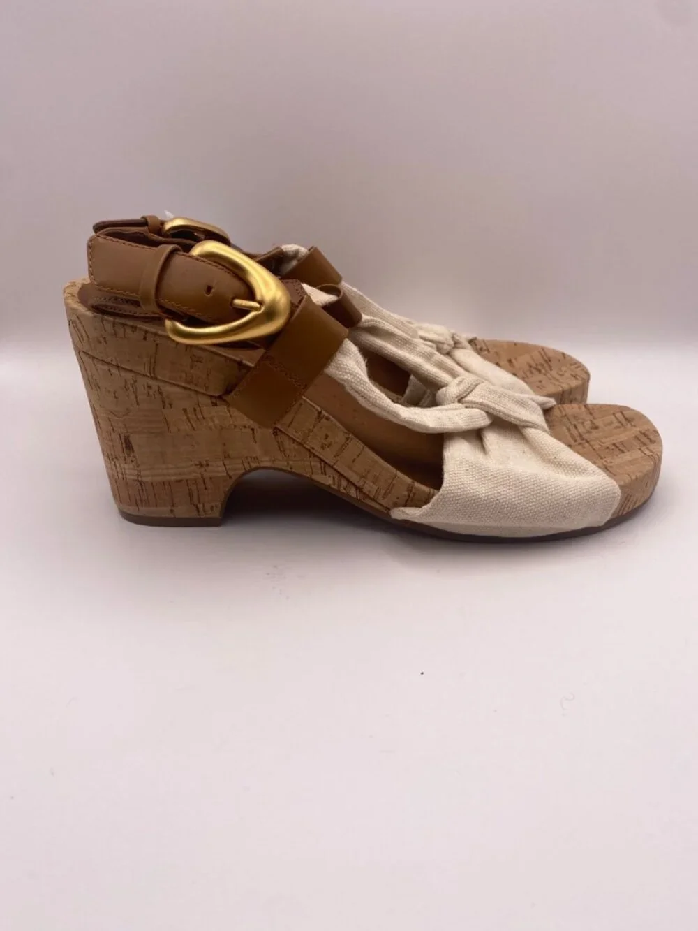 Aerosoles Womens Miki Women's Wedge Sandals Sz 10.5